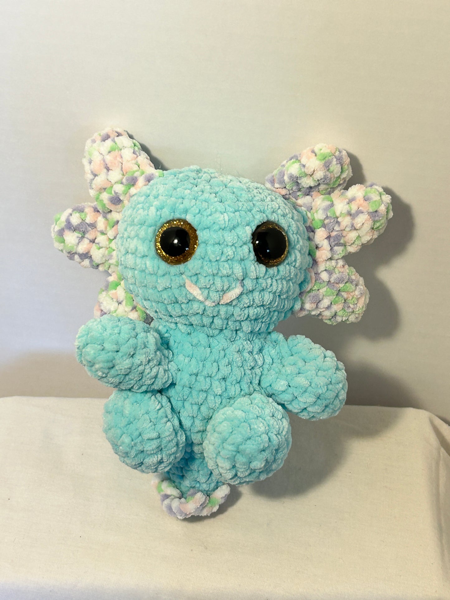 Crochet Axolotl Plushy