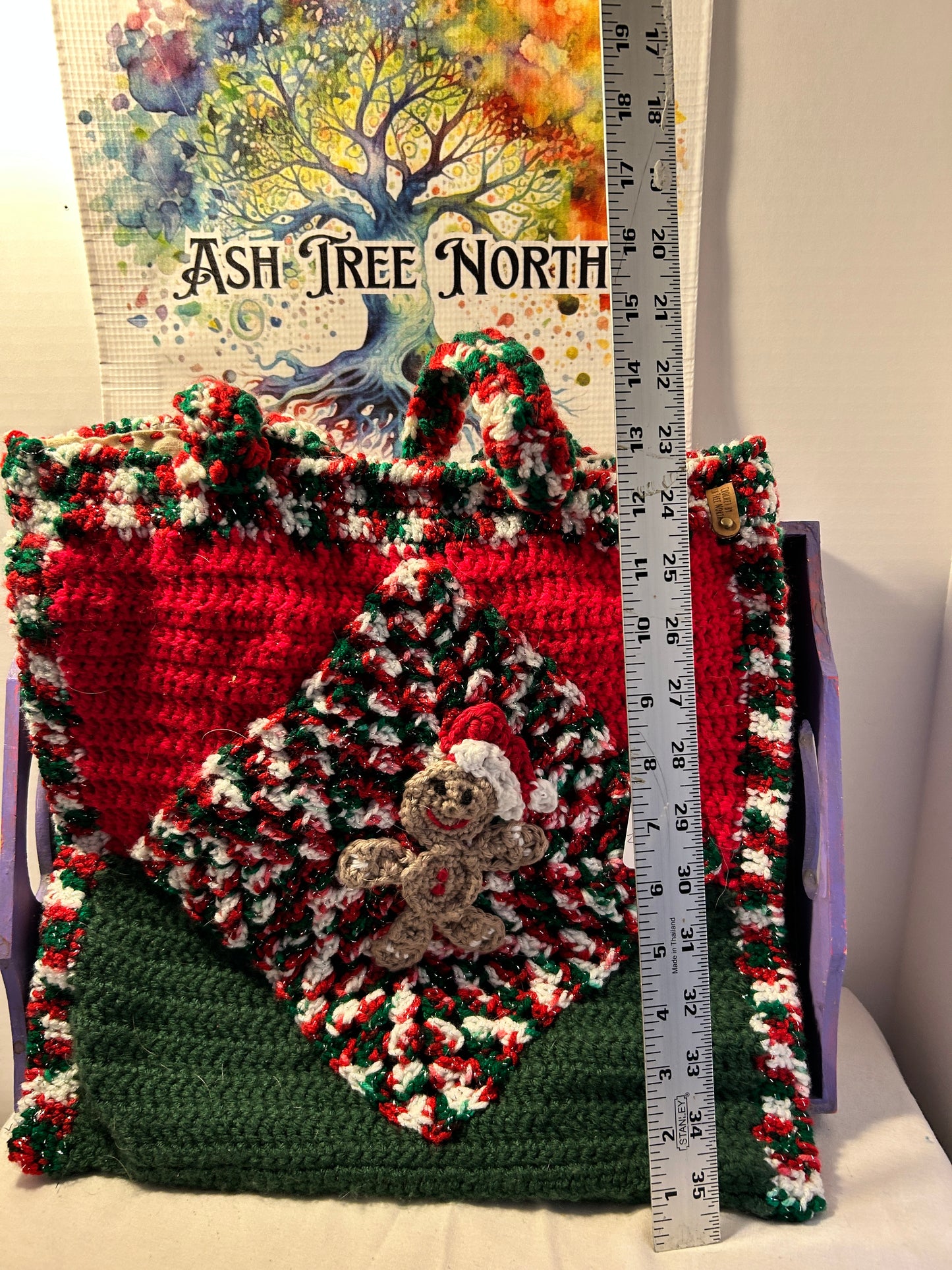 Christmas tote - gingerbread