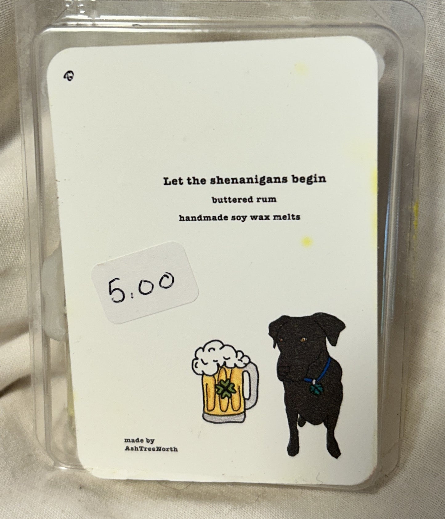 Clam Shell Wax Melt - Let the Shenanigans Begin