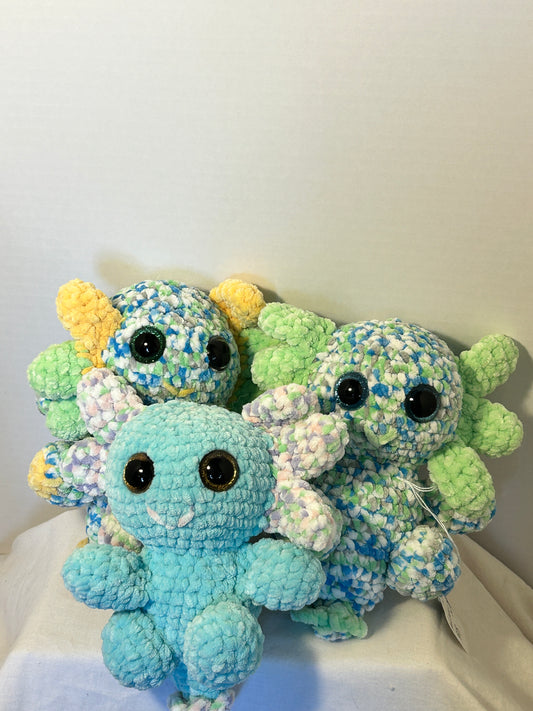 Crochet Axolotl Plushy