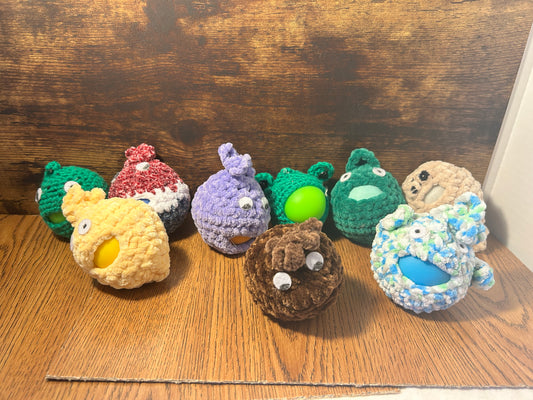 Round (face) stress balls