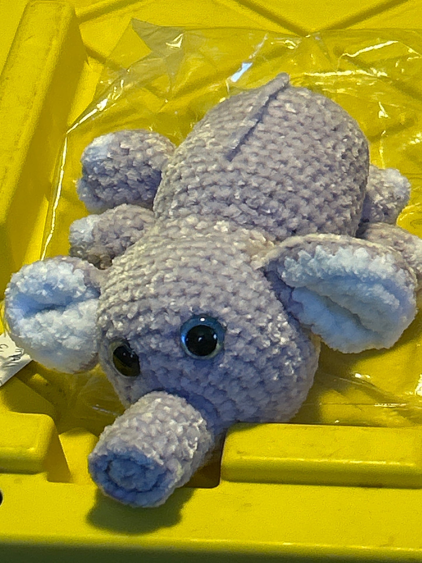 Crochet small elephant