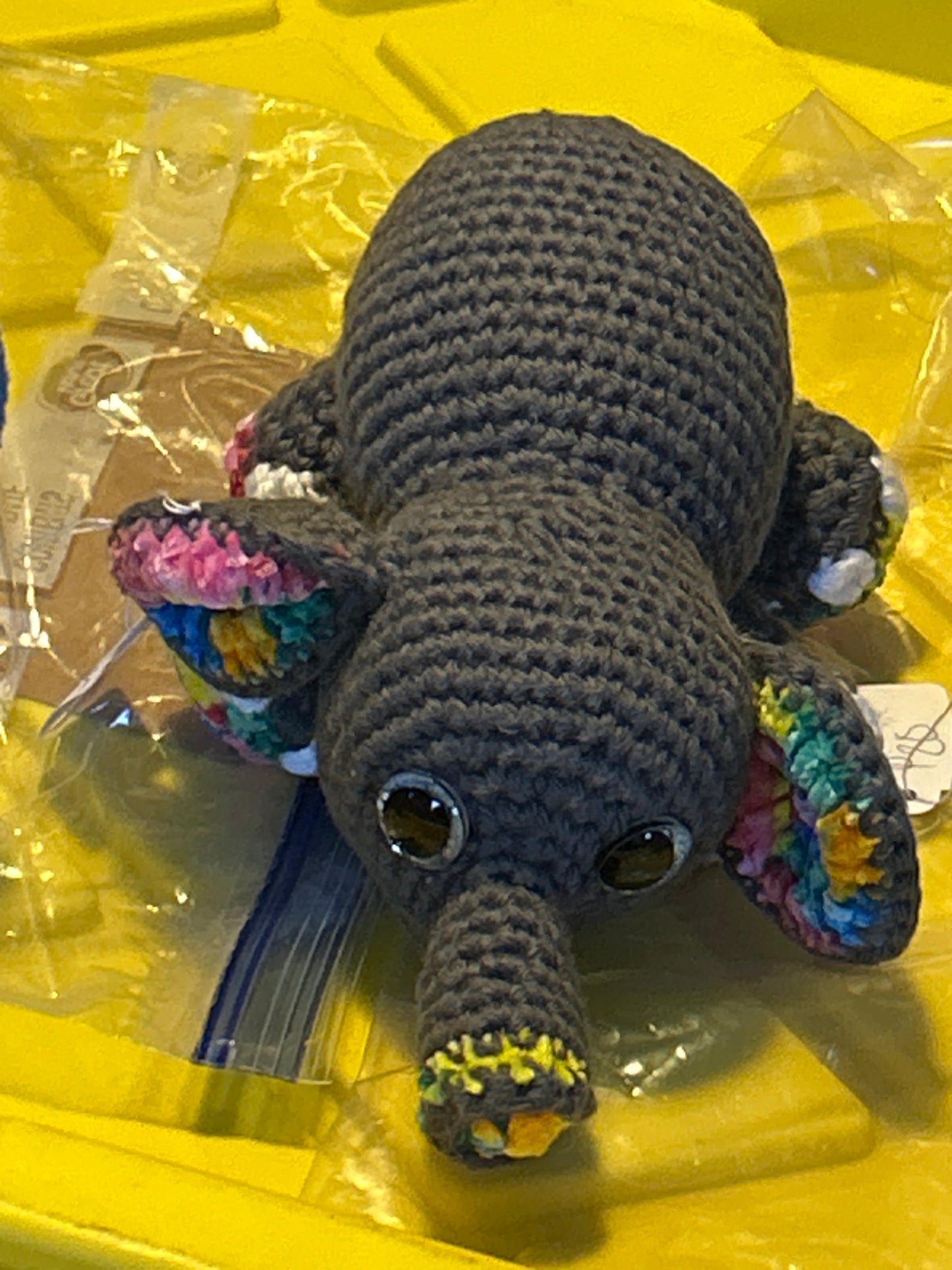 Crochet small elephant