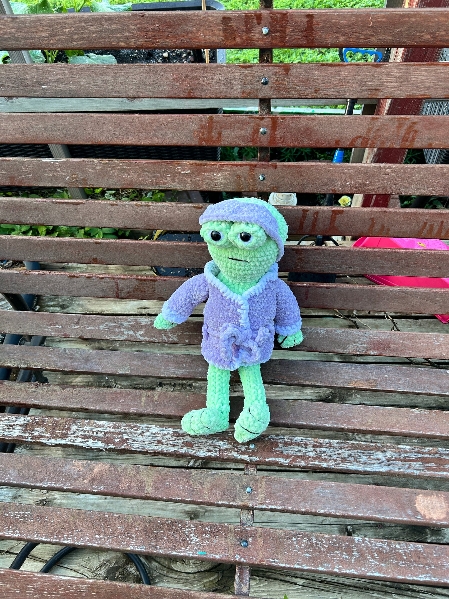 Groggy froggy