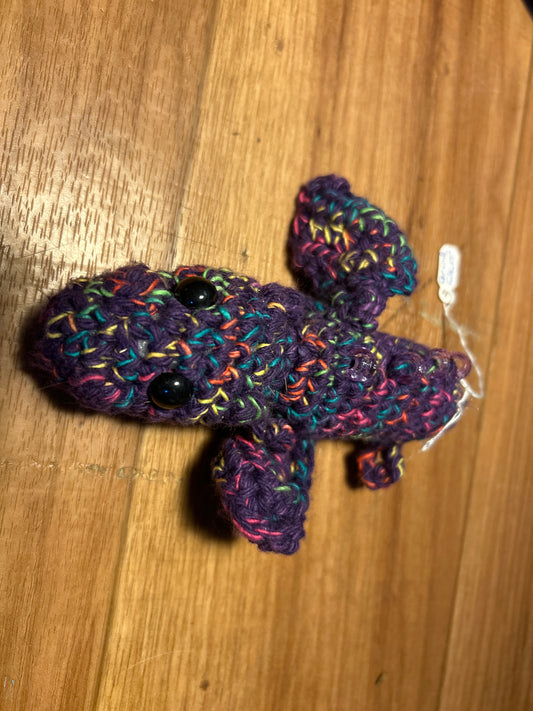 Crocheted beaded dragon