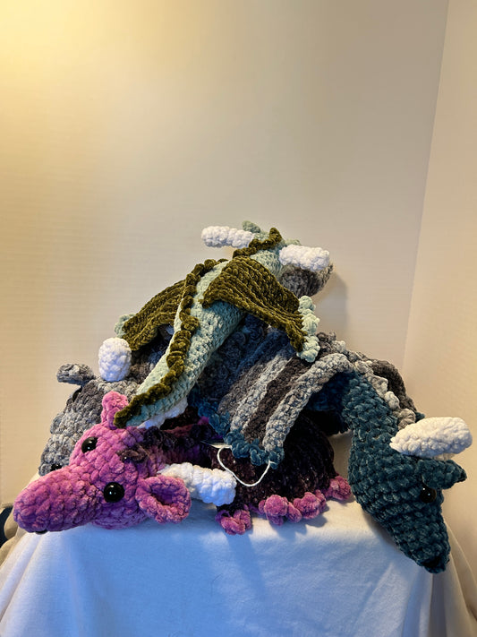 Crochet Flying Dragon