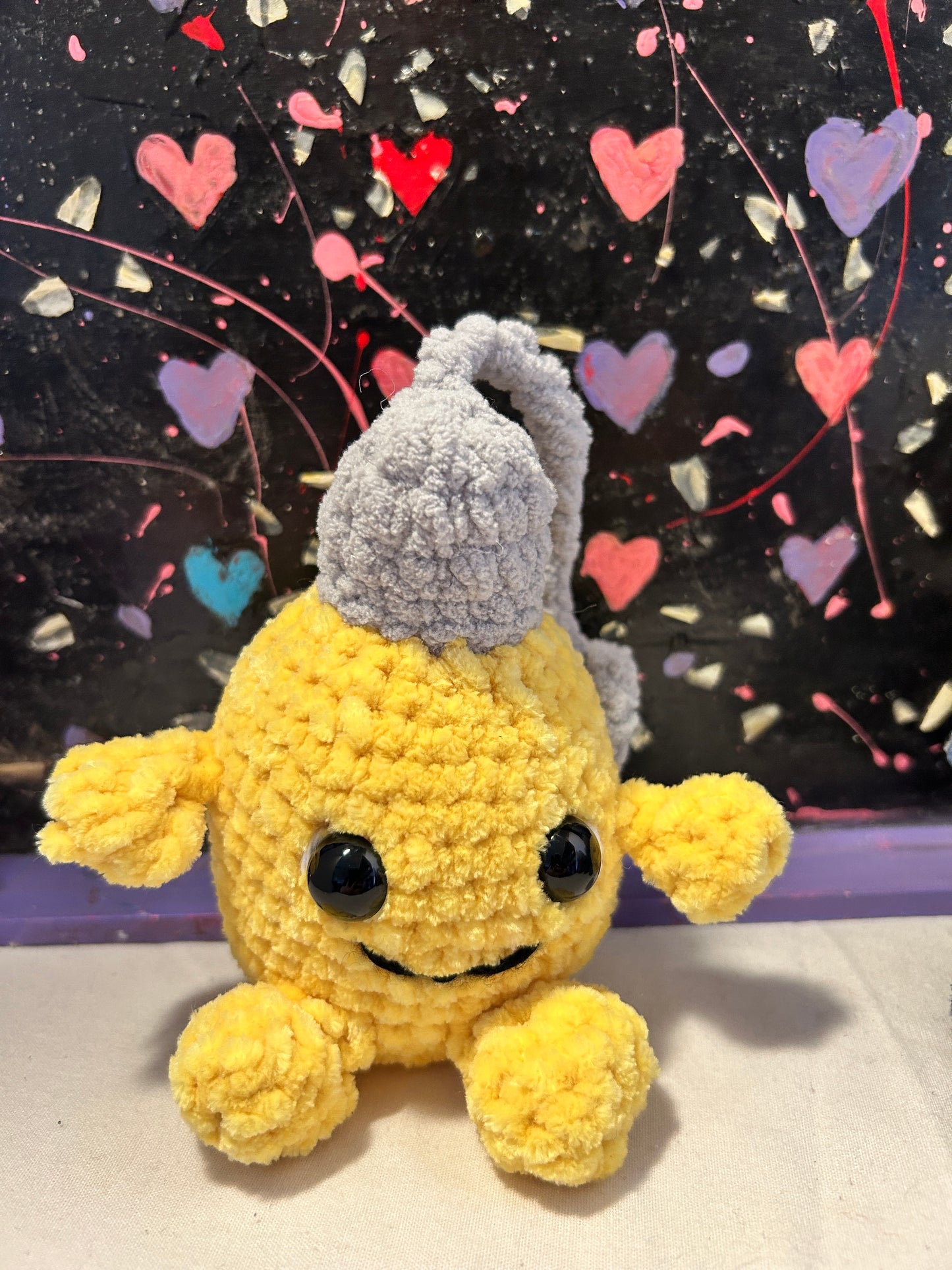 Christmas light people -yellow