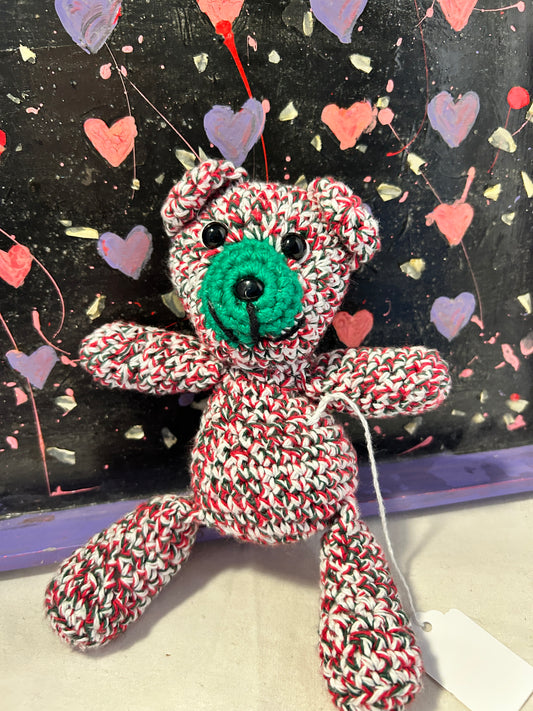 Christmas teddy bear plushie