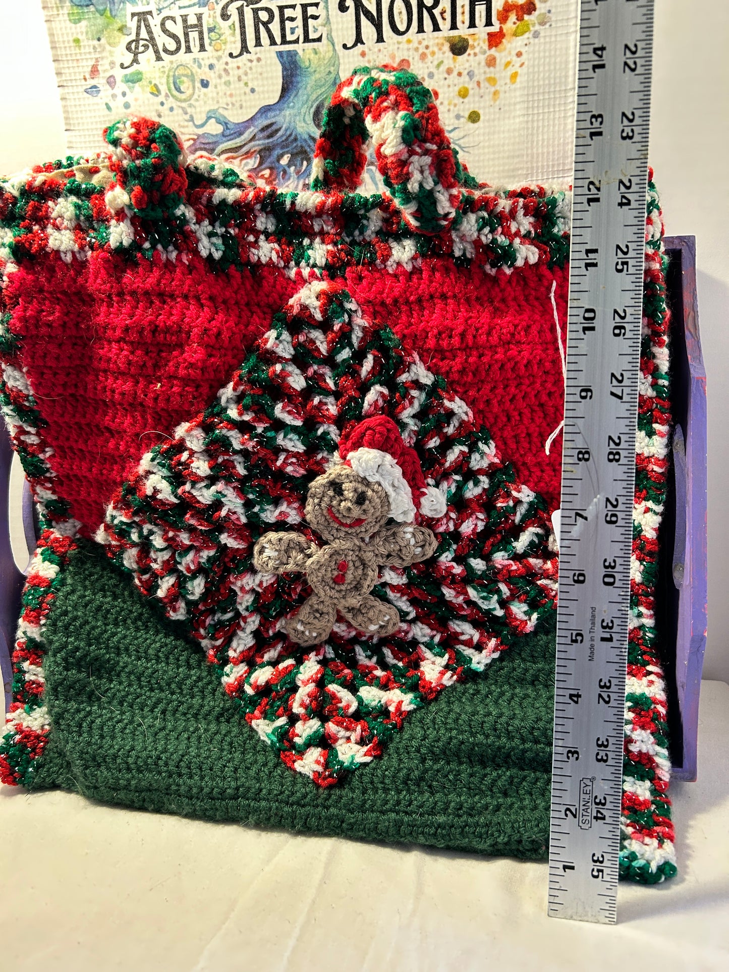 Christmas tote - gingerbread