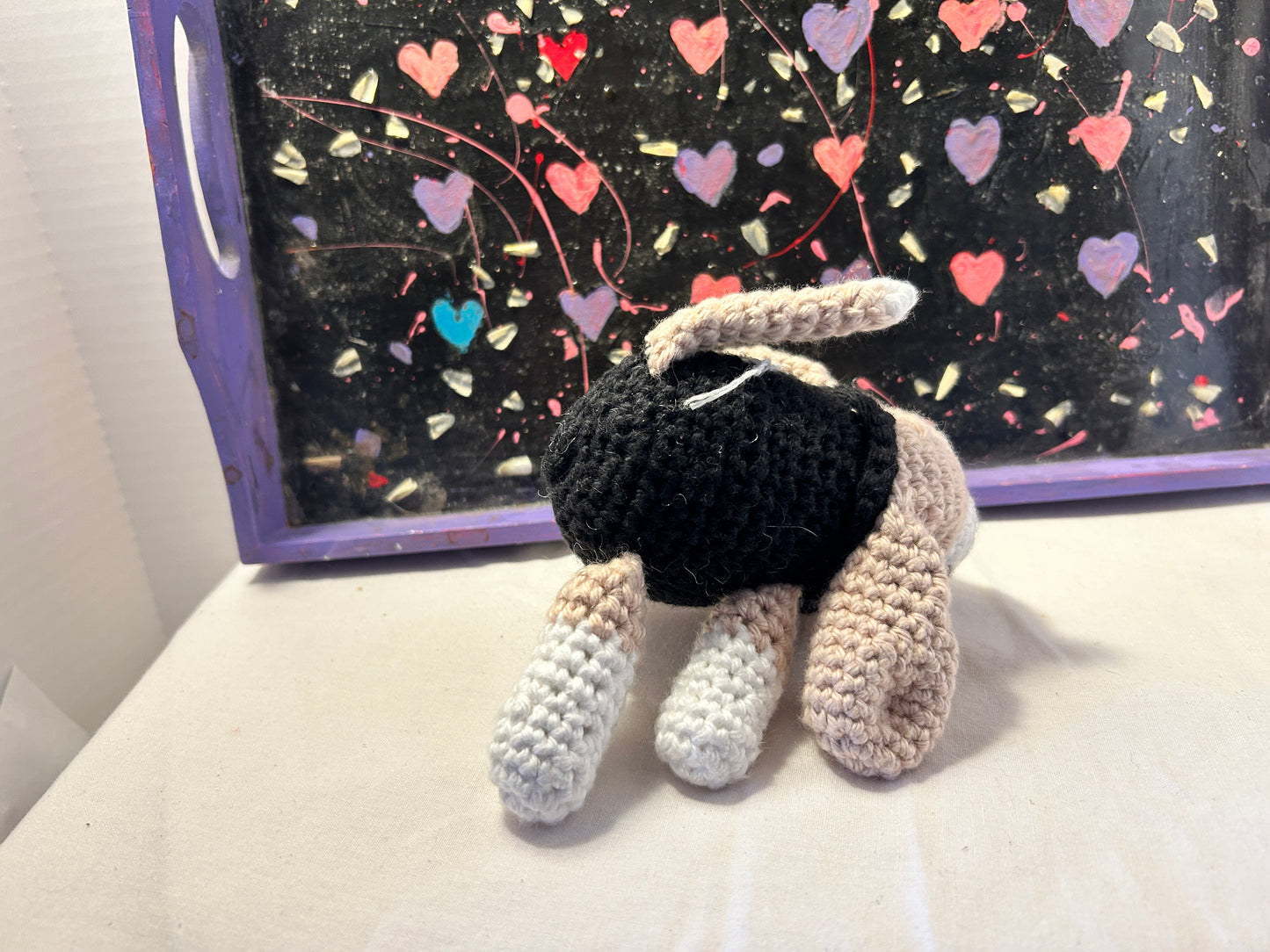 Basset hound plushie