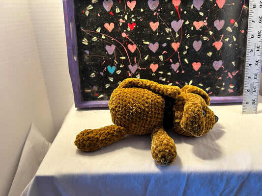 Golden Labrador plushie fluffy