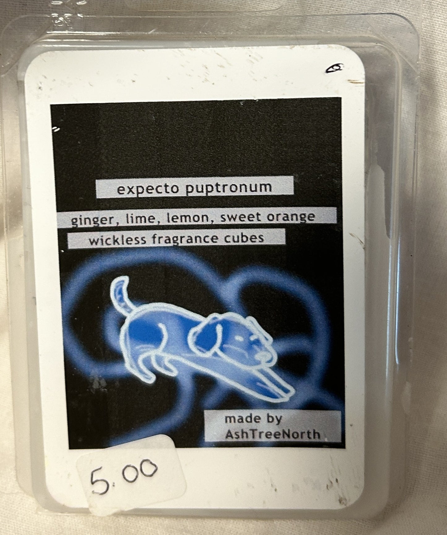 Clam shell wax melts - Expecto Puptronum