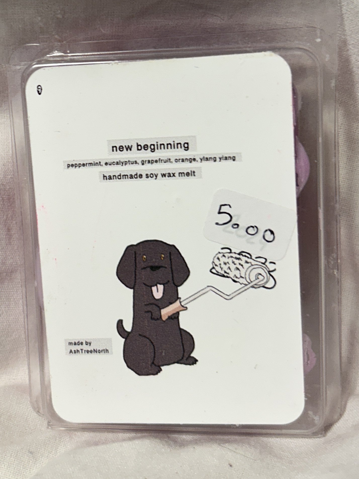 Clam shell wax melts - New Begining