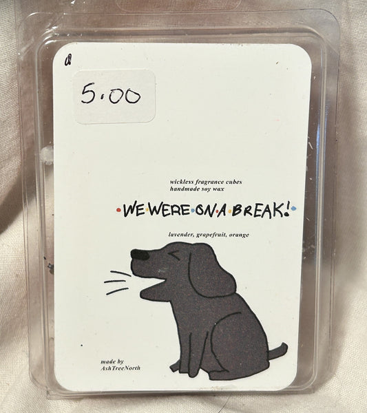 Clam shell wax melts - We Were on a Break